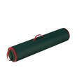 Hastings Home Wrapping Paper Storage Bag, 40" Rolls of Gift Wrap for Organize Holiday, Christmas Occasion, Green 115366CPD